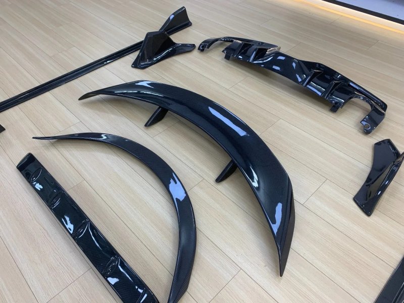 SUPRA AG Model Body Kits for  A90 High Quality Fast Delivery Dry Carbon Fiber Front Lip Side Skirt Diffuser 2019-IN Year